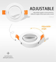 Iluminación LED Ajustable De Alta Calidad En Aleación De Aluminio GU10 MR16 Foco De Techo Para Cocina Marco De Luz - details 2