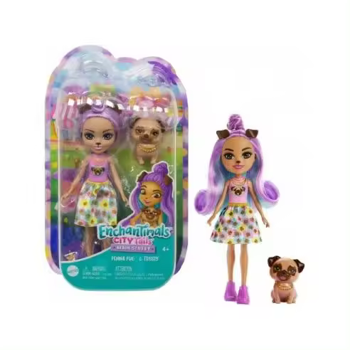 ENCHANTIMALS PENNA PUG MATTEL Raíz EDADES EDAD DE 3 A 6 AÑOS Todos los juguetes PERSONAJES ENCHANTIMALS - 1