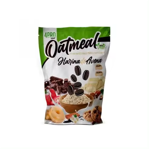 HARINA DE AVENA (1KG) BLACK COOKIE & CREAM  - 4PRO - 1