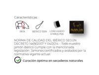 Pack sobres paleta de cebo ibérica 50% raza ibérica 80gr ALBALDA JAMONES - details 0
