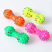 Juguete Masticable Para Perros 1PC Hecho De Goma Natural Seguro Y Ecológico Flexible Resiste Mordeduras Limpia Los Dientes - details 1