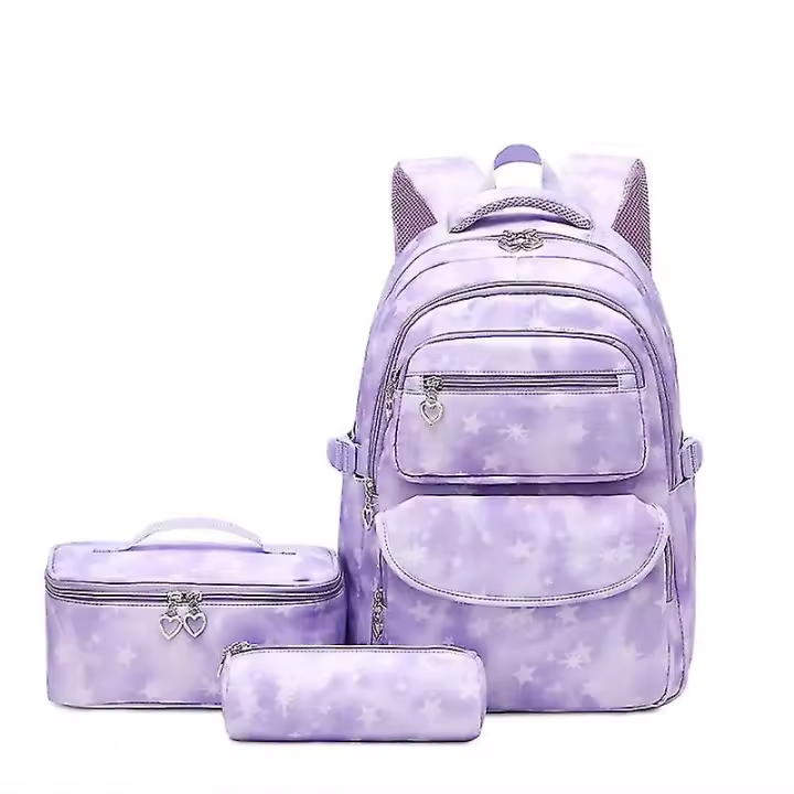 Mochila para niños Niños mochila Escolar with Caja De almuerto adolescentes - 1