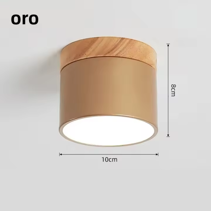 Lámpara De Techo LED Macaroon Con Luz Variable De 3 Colores Iluminación Moderna Para Decoración Interior De Habitaciones Y Cocinas - 1