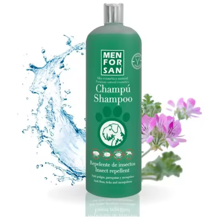 Menforsan -  CHAMPU REPELENTE CON CITRONELA 1LT - 1