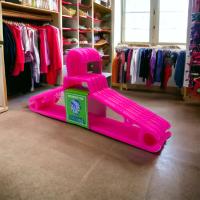 Perchas de Plástico Antideslizantes Fucsia MINOKUA 39x17 - Organización Eficiente - details 3