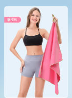 Toalla de terciopelo de doble cara de secado rápido, toalla deportiva portátil para natación al aire libre, toalla de fitness que absorbe el sudor - details 1