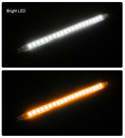 SEAMETAL Lámpara De Señal De Espejo Retrovisor LED 12V Para Coche Indicador De Faros Flujo De Luz Diurna Universal Automóvil - details 6