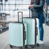 Juego de 2 Maletas Verde Mint Colección Lisboa: Grande y Mediana Extensibles - ABS texturizado Antirayaduras Ultraligeras - 4 Ruedas Dobles Giratorias 360º - Candado TSA - 3 Años de GARANTÍA Skpat - details 0