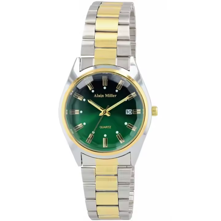 Reloj Alain Miller® Hombre com Bracelete em Aço Inoxidável - 0101 - 1
