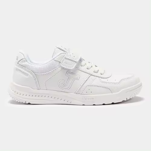 Deportivas Joma blancas con velcro escolares mod. Harvard JR - 1