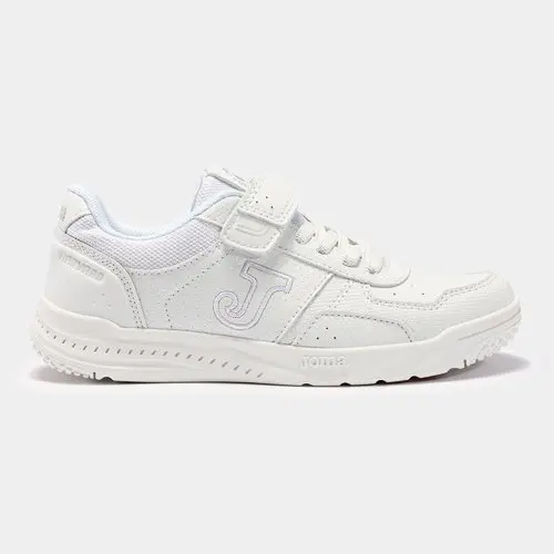 Deportivas Joma blancas con velcro escolares mod. Harvard JR - 1