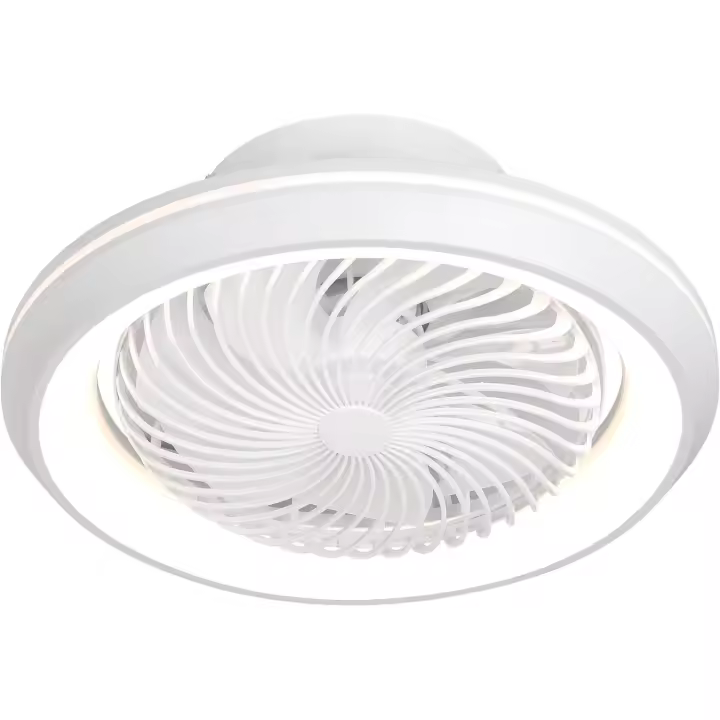 DUPI Ventilador Plafón de Techo con Luz Led Giratorio 6 Velocidades - 1