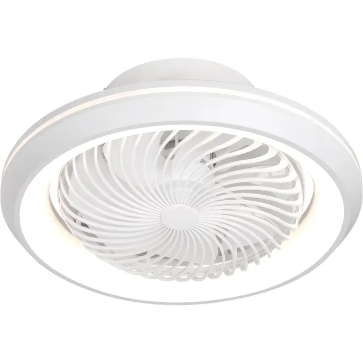 DUPI Ventilador Plafón de Techo con Luz Led Giratorio 6 Velocidades - 1