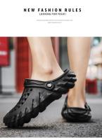 Sandalias De Verano Para Hombre Clogs Cómodas Para El Hogar Y Jardín Antideslizantes Suave Bajo La Plantilla Tamaño Grande 46 47 - details 35