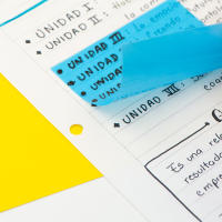 Starplast 300 Notas Adhesivas Transparentes 76x76mm Pack 6 Colores Flúor - details 1