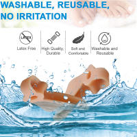 Pexmen Corrector De Bollos 2 Piezas Gel Separador De Dedos Para Valgo De Hallux Y Uña Encogida Herramienta De Cuidado Del Pie - details 5
