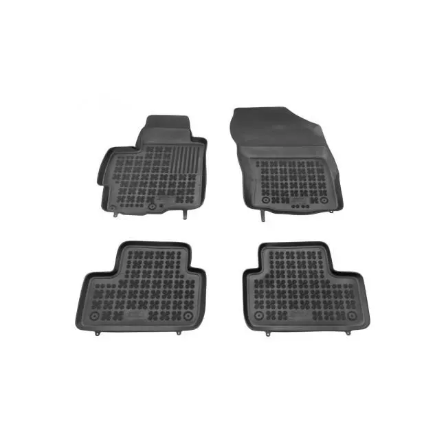 Rezaw Plast Alfombrilla caucho 3D premium  Citroen C4 AIRCROSS  2012 - 2017  Mitsubishi ASX I   2010 - 2019, 2019 - 2022  REF: 202306 - 1