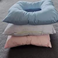Almohada De Masaje Para La Cara Con Agujero Cuadrada Para Cuello Y Espalda Cojín De SPA Reutilizable Y Lavable De Algodón Suave 1PC - details 1
