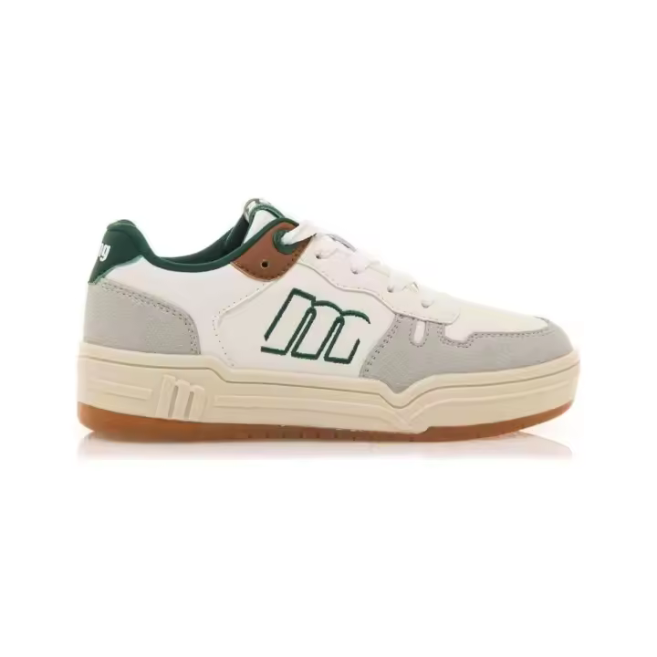 Zapatillas Mustang Nana para niños unisex en color blanco - 1