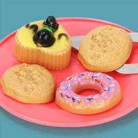 Juego De Té Educativo Temprano Para Niños Con Donuts De Playa Y Tazas Juguetes De Cocina Seguros Para Niños Con Sauceras Y Tazas Llanas Para Juego De Pretensión - details 8