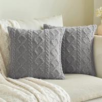 Conjunto de una pieza de terciopelo de felpa suave, funda de almohada, funda de cojín, adecuado para sala de estar y dormitorio - details 1
