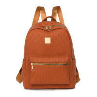 Mochila nueva de gran capacidad para mujeres que viajan diariamente, mochila informal de PU para estudiantes, bolso para mujer - details 1