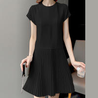 ZANZEA Vestido Largo De Verano Para Mujer Elegante Con Mangas Cortas Estilo Vintage A-Line Midi Suelto Cuello Redondo Solido - details 2