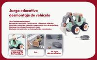 Banner - Juego educativo desmontaje de vehículo con destornillador tipo Perforadora