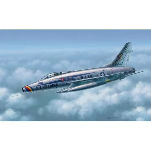 TROMPETER 02839 F-100 D SABRE SÚPER 1/48 - 1