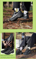 Zapatillas De Entrenamiento Cruzado ONEMIX Para Hombres Zapatillas De Correr Al Aire Libre Impermeables Caminando Casual Senderismo Aumento De Altura Ancho Cierre De Cremallera Material De Suela De Goma - details 10