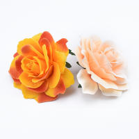 10pcs Flores Artificiales De Rosa Silken Para Boda Decoración De Casa Regalo De Navidad Scrapbook Broches Wreaths Accesorios Para Hogar - details 16