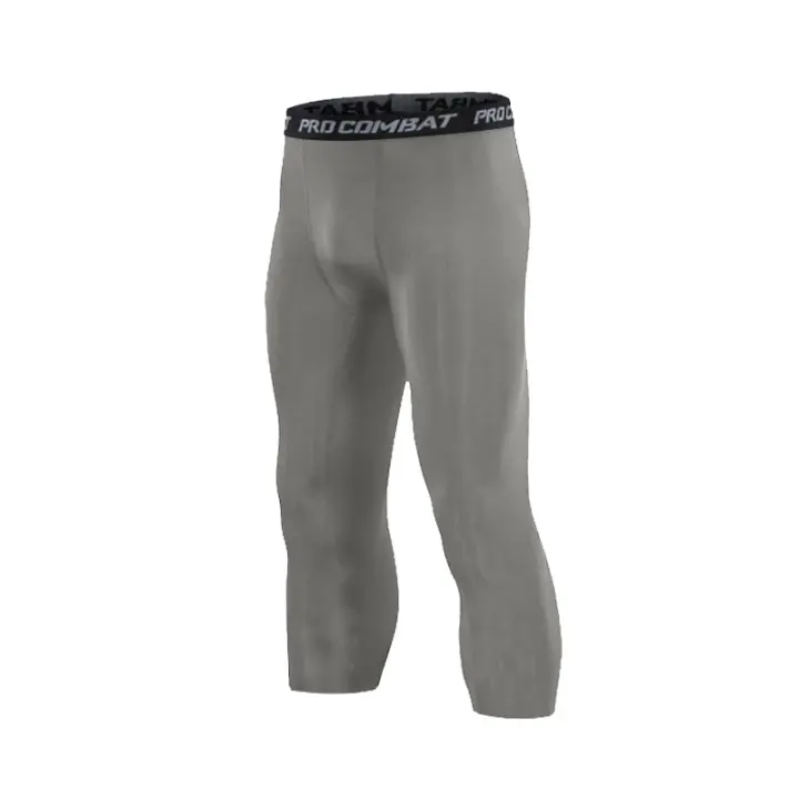 Pantalones De Compresión Para Hombre Tights Secado Rápido Leggings Deportivos Camiseta Actividad Física Shorts De Verano - 1