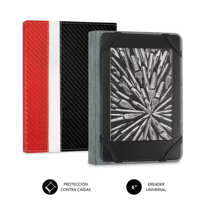 Funda ebook CLEVER Roja - 1