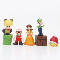 Super Mario Bros Figuras De Acción Kawaii PVC Juguete Modelo Para Niños Con Bolsa De Almacenamiento Set De 12-48pcs - details 8