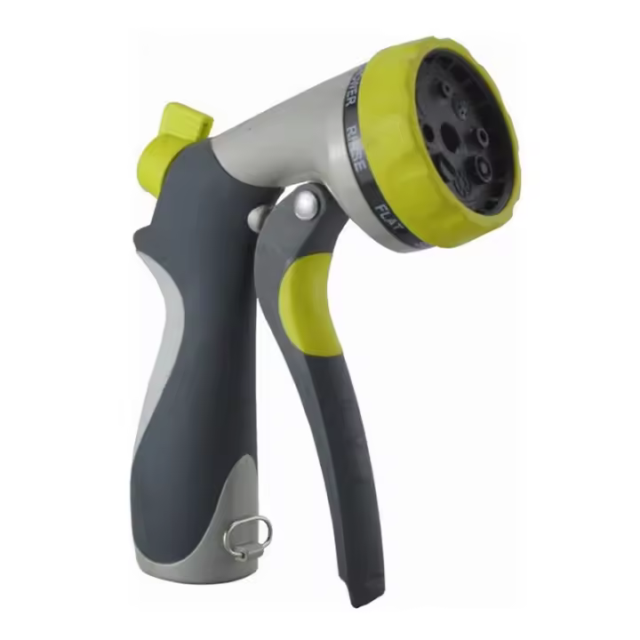 Boquilla de Spray de Agua para Césped con 8 Patrones Herramienta Manual para Jardín y Lavado de Autos Systema de Agua y Manguera para Jardín Universal - 1