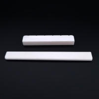 Puente Y Taza De Guitarra Clásica De Hueso Real 6 Cuerdas Blanco Piezas De Repuesto Para Guitarra Muelle 80mm 52mm - details 2