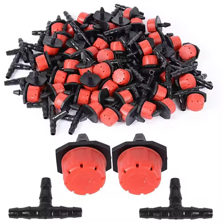 Goteros de riego ajustables, Kit de riego por goteo, accesorio para jardín, 200 - 1