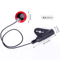 Micrófono De Contacto Piezo Profesional Para Guitarra Violín Banjo Mandolina Ukulele Instalación Rápida Con Clip Duradero Plástico/Metal - details 1