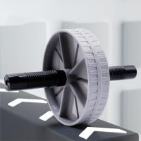 Rodillo De Ejercicio Para El Abdomen Equipo De Gimnasio Para El Hogar Entrenador De Músculos Abdominales Rueda De Ejercicio De Resistencia PP Tamaño 235x150mm - details 0