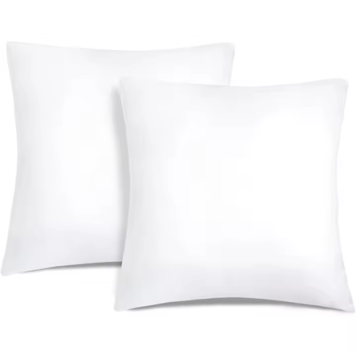 Relleno de Cojín de Fibra Hueca Siliconada de Alta Recuperación 2/4/6 Unidades, Suave, Mullido, Antialérgico. Cojín Decorativo para Casa, Dormitorio, Salón o Coche. (30x50cm) - 1