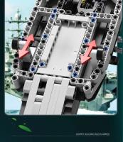 Bloques De Construcción MOC City WW2 Avión Electrónico Osprey Militar Para Niños Juguetes Educativos Regalo De Cumpleaños - details 6