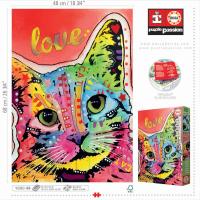 Educa Puzzle 1000 Tilt Cat Love Educa 19257 - details 1