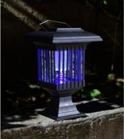 Solar Mosquito Killer Lamp, Portable Hanging Anti-Mosquito Insect Killer Lamp Outdoor Waterproof Solar Garden Light, Suitable for Outdoor Camping, Hiking, Fishing, - details 4