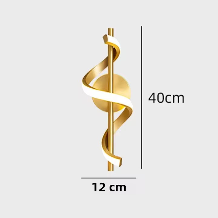 Lámpara De Pared LED Para Sala De Estar TV Sofa Dormitorio Iluminación Moderna Nórdica Decorativa De Lujo Para Interior Del Hogar - 1