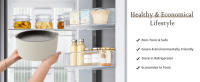Inducción Juegos de sartenes y ollas, Antiadherente Cerámica Baterías de cocina con asas desmontables, Apilable Menaje de cocina con Tapas, Ahorro de espacio Juegos de sartenes sin PFOA - details 2