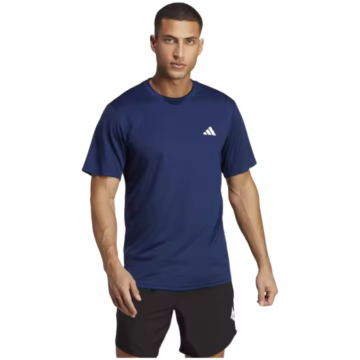 Camiseta de Manga Corta Adidas Essentials para hombre en color azul - 1