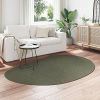 Alfombra vidaXL Verde Bosque 140x200 cm Poliéster Antideslizante - details 2