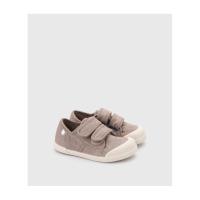 Zapatillas de lona niño IGOR LONA CACAO LONA VELCROS CACAO BAREFOOT 34721 25V - details 1