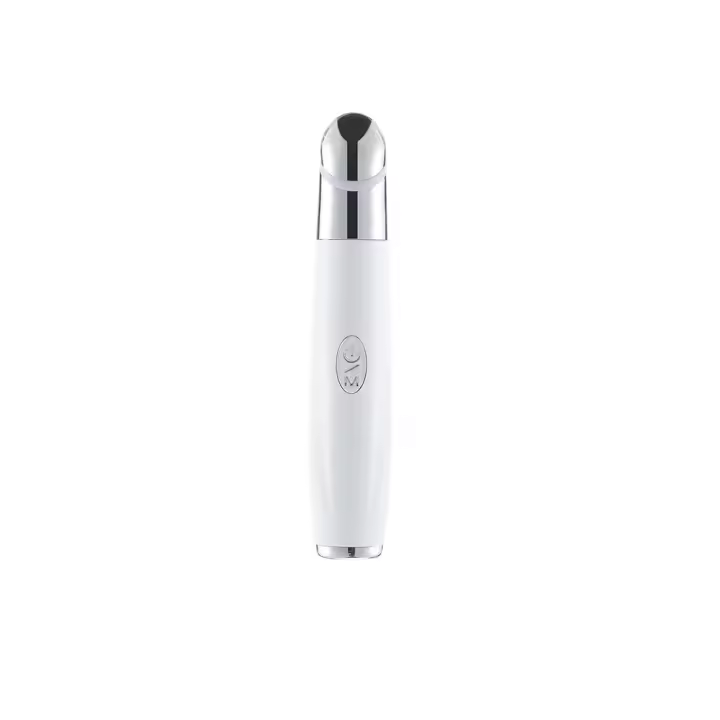 Masajeador Facial, EMS facial reafirmante, masajeador eléctrico para contorno de ojos, 3 modos de LED fototerapia y Galvánica facial y termoterapia 42ºC ojeras, bolsas, hinchazón, migraña - 1