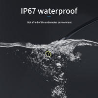 Cámara De Endoscopia Industrial 1080P HD Impermeable IP67 Inspección Borescope Desagüe Cámara Serpiente 8mm Pantalla 4.3 Pulgadas Para Automóviles - details 2